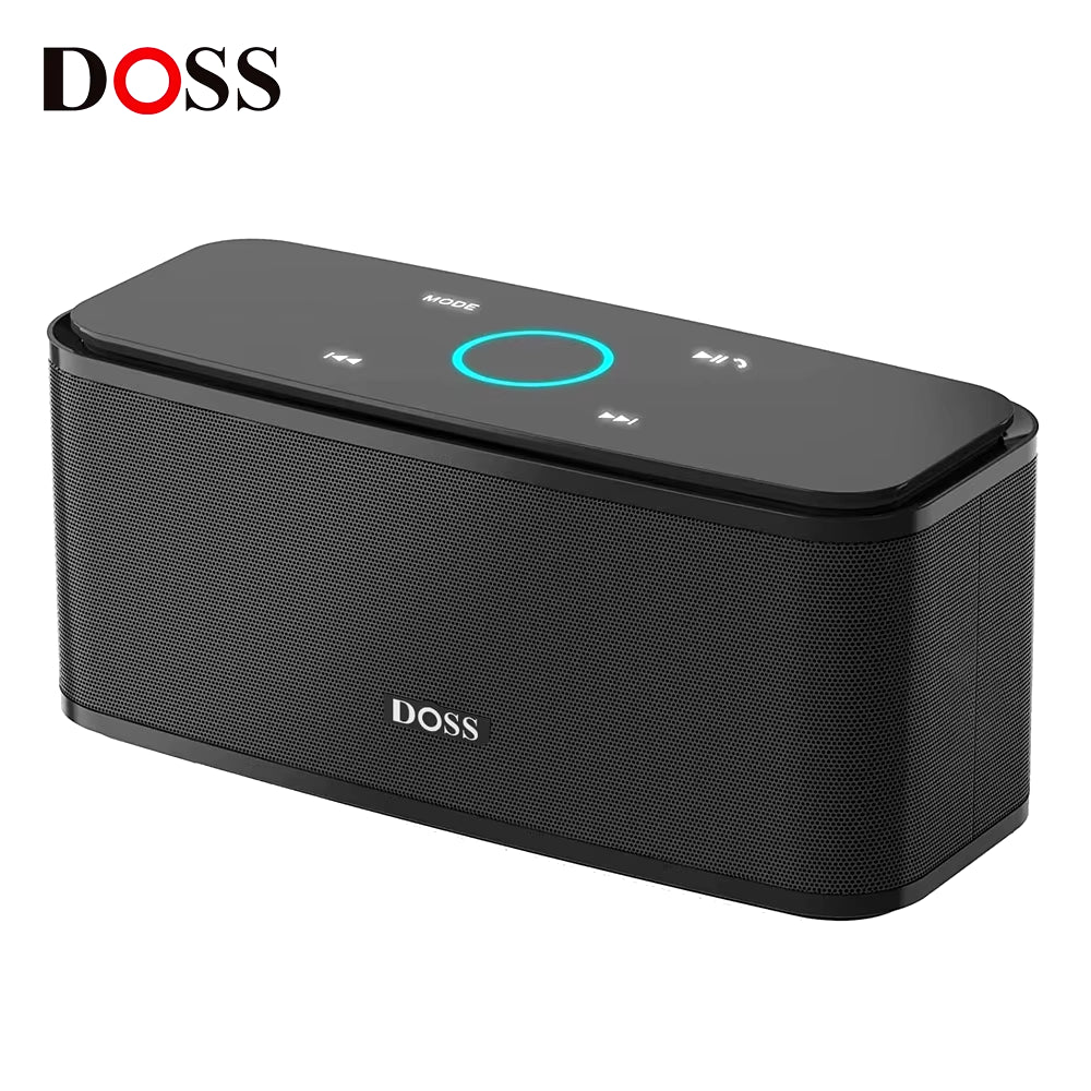 Bluetooth Speaker Soundbox, Touch Control Sound Box, 12W HD Sound, IPX5 Waterproof, Built-In Mic Hand Free Portable Speaker