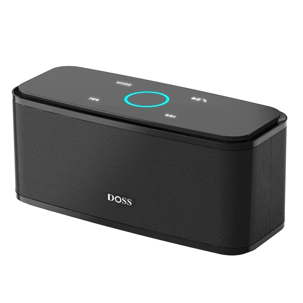 Bluetooth Speaker Soundbox, Touch Control Sound Box, 12W HD Sound, IPX5 Waterproof, Built-In Mic Hand Free Portable Speaker