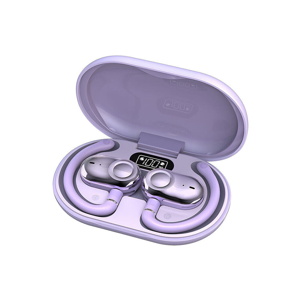 Wireless Bluetooth Earphones Sports Headphones Ear Hook Running Earbuds Headset,