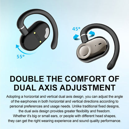 Wireless Bluetooth Earphones Sports Headphones Ear Hook Running Earbuds Headset,