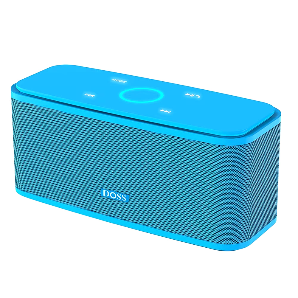 Bluetooth Speaker Soundbox, Touch Control Sound Box, 12W HD Sound, IPX5 Waterproof, Built-In Mic Hand Free Portable Speaker