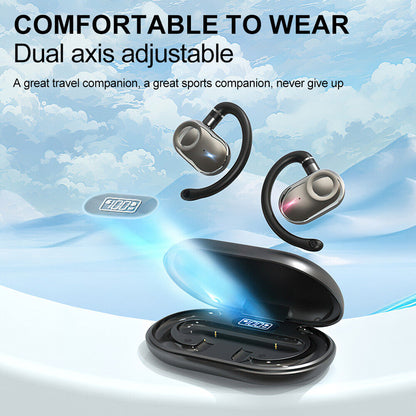 Wireless Bluetooth Earphones Sports Headphones Ear Hook Running Earbuds Headset,