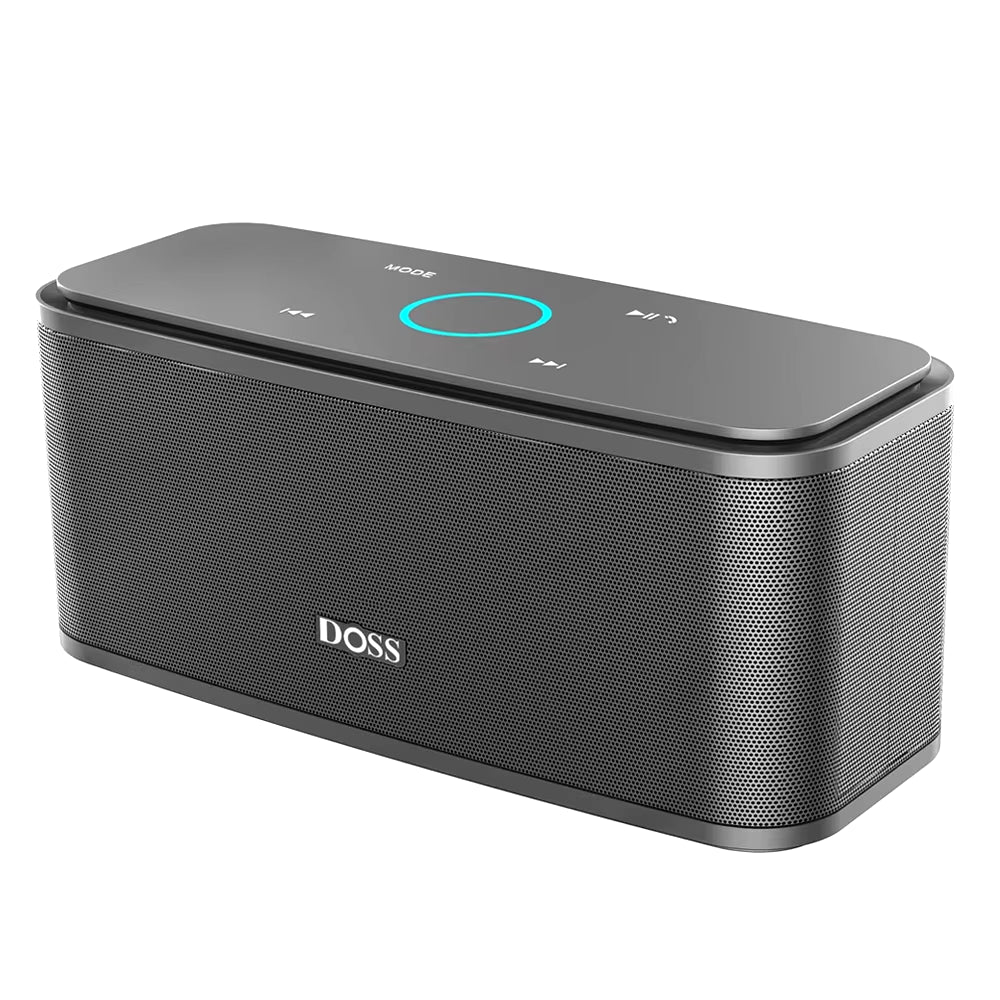 Bluetooth Speaker Soundbox, Touch Control Sound Box, 12W HD Sound, IPX5 Waterproof, Built-In Mic Hand Free Portable Speaker