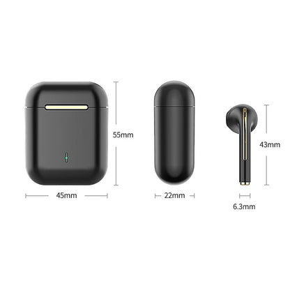 Earbuds True Wireless Earphone Noise Cancelling Update Bluetooth 5.3 Headset HD Music Headphone In-Ear Handsfree with Mic